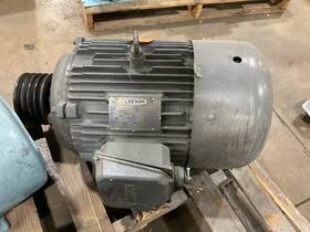 150011-60 Leeson Electric Motor 25 Hp 1760 Rpm 284t 208-230/460v Tested #24bb