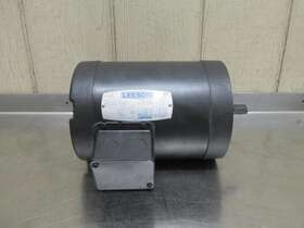 17747019 Leeson Electric Motor 1.5 Hp 230/460v 3425/2800 Rpm 3 Ph Frame F56cz