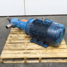 326t11fb5 Leeson N 30hp 1180rpm 208-230/460v 326t Motor With Hydraulic Pump