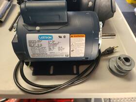 A4c34dj7f Leeson Model Motor - 3/4 Hp 3450 Rpm 115/208-230v Pulleys Mount