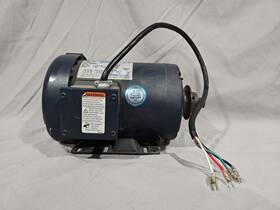 C145t34fb25c Leeson 3 Phase Electric Motor Used See Description Untested