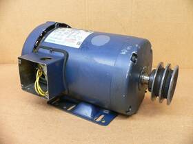 C145t34fb48a Leeson 3hp 3 Phase Electric Motor 575v 3490 Rpm Frame 145t