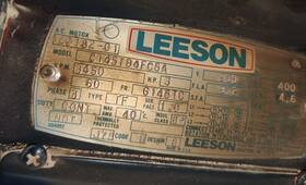 C145t34fc5a Leeson Lesson 3 Hp Ph Face Mount General Purpose Motor