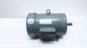 C184t17fb36c Leeson Ac Motor H184t 5hp 1760rpm 3ph 208-230/460v-ac