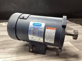 107b101pr2 Leeson C42d17fk4c 1/3 Hp 1750rpm 90v 3.5a Permanent Magnet Motor #107b101pr2