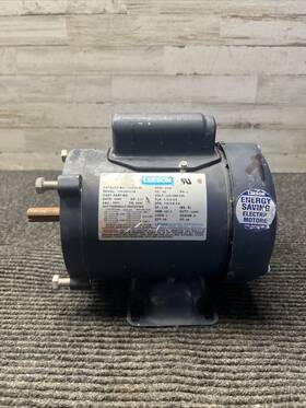 C4c34fk17b Leeson Used Electric Motor 1/2 Hp 3450 Rpm 115/208-230v