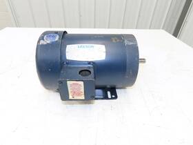 110444m.00 Leeson C6t17fb14c Ac Motor 1.5hp 1725 Rpm 230/460v 3ph F56h Tefc