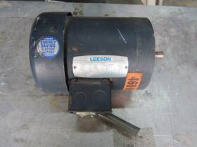 C6t17fc1e Leeson 3/4hp Ac Motor 3ph 208-230/460 5/8 Inch Shaft C56c Frame Good