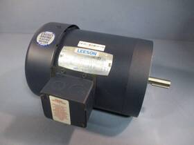 110048.00 Leeson C6t17fc2e Motor 1 Hp 208-230/460v 3ph .75kw 1725 Rpm 56c Frame