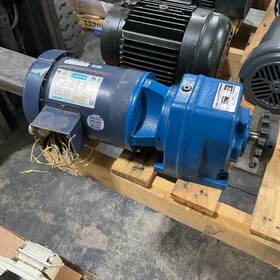 110048.00 Leeson C6t17fc2g 3-ph 1725 Rpm 208-230/460 Vac Motor With Reducer Tsc
