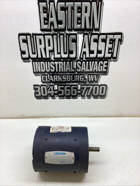 C6t17nc159a Leeson Motor 230/460v 0.6hp 1725rpm Fr. C56cz