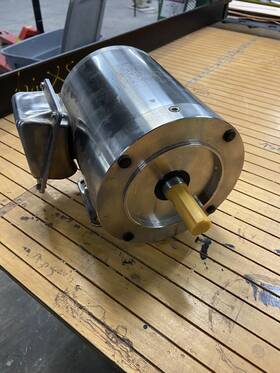 C6t17nk31 Leeson Wash Guard 3/4hp 1740rpm 460v 3ph Motor Frame 56c
