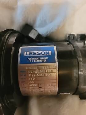 Cm24d25nz10a1 Leeson Permanent Magnet Dc Gear Motor Cm24d25nz10a With Control