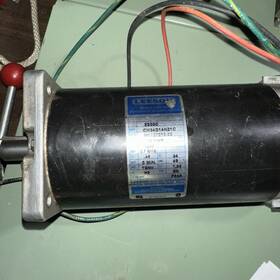 Cm34d14nz1c Leeson Cm34d14n21c Dc Permanent Magnet Motor -used 120v Fwr