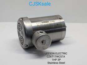 Cz6t17wc57a Leeson Electric 1hp 3p Stainless Steel Used