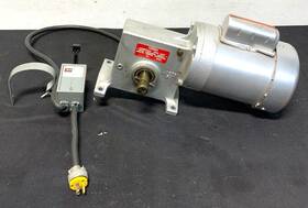 C6c17fc31b Leeson/dayton C6c17fc31b/8z204a 111639.00 8z204a Electric Motor Reducer 3/4hp 60 1 Ratio 42a