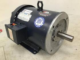 C182t17fk13d Leeson Electric Co 3 Hp Motor Used #144649