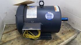 G130101.00 Leeson 5hp Ac Motor 3600rpm 2p 3ph 184t 208-230v Tefc 60hz