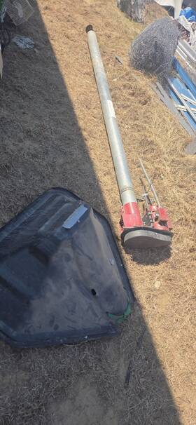 Gs-511 Leeson Grain/utility Auger With Bib- 10ft. 1hp Motor. 5 Inch