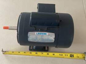 J48j Leeson Electric Motor 1/3 Hp 3450rpm 115/ 230 Vac 1 Phase Tefc
