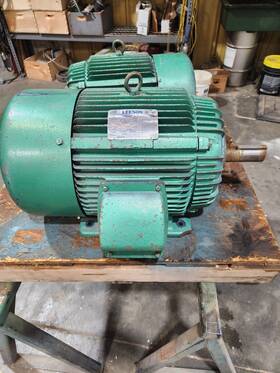 N286t17fb20 Leeson 30 Hp Tefc Electric Motor 1780 Rpm 286t Frame 208/230/460 3 Phase