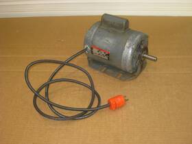 8-152607-20 Leland Faraday 3/4 Hp Electric Motor 1725 Rpm 115/230v 1 Ph K56 Frame