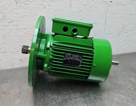 323729el005 Leroy Somer Ls100l Drive Motor 2 Hp 1.5 Kw 1150 Rpm 230/460v Used