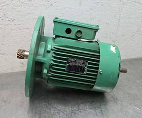323731el006 Leroy Somer Ls100l Drive Motor 2 Hp 1.5 Kw 1150 Rpm 230/460v Used