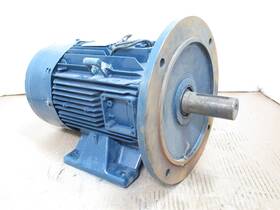 3lses132su Leroy Somer 229159 Used Ac Motor 7.5kw 230/460v 3530rpm 3ph