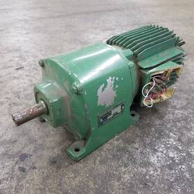 Ratio-21.9 Leroy Somer 6rd561 Type-cba2 Sb6 Geareed Motor. - Used