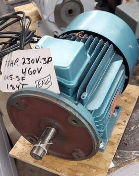 G2140 Leroy-somer Power Bloc Motor 7.5hp 3425 Rpm 3ph 184t Frame