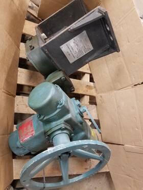 Smc-04 Limitorque Corp. Electric Valve Actuator .48 Hp 1700 Rpm 575 V 3 Phase