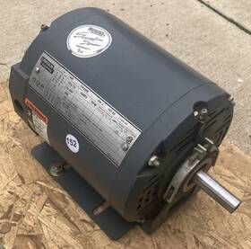 1745 Lincoln 416r 1/2 Hp 3 Phase Electric Motor Rpm 56 Frame