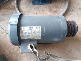 Ssf4b2t61 Lincoln Electric Motor Model 3 Hp 60 Hz Volt 208-230/460 1725 Rpm