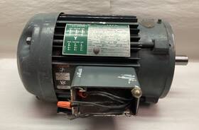 Tf-3966c Lincoln Electric 3-phase A.c. Motor 3/4hp 855rpm 145tc Frame 230/460v