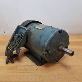 19431l-6 Louis Allis G48 Pacer Motor 1 Hp 1150 Rpm 230/460v Phase 4/2 Amp