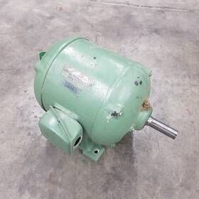 690556 Louis Allis No.690556 7.5 Hp Motor 220/440vac 3ph 1750 Rpm 284 Frame. - Used