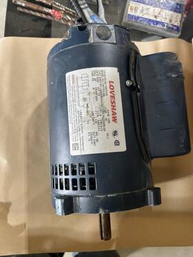 C4k17dc26a Loveshaw Electric Motor 115/230v 1/3 Hp