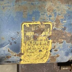 421804 Lucas Electric Motor With Pulley Blue Heavy Duty Industrial Use Mpn 0328