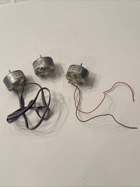 Rf-500tb-12560 Mabuchi Rf-500 Motors - 1.5 To 12 Vdc Solar Motor Lot Of 3