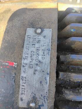 213t6 Mac 7.5hp 3 Phase 460v Electric Motor