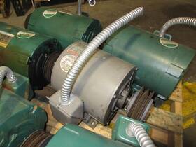 6-355802-01 Magnetek Motor 7.5hp 1800rpm 230/460v 19.2/9.6a 3ph 60hz Used