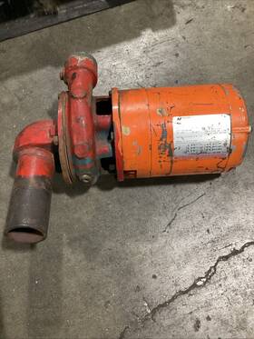 8-135802-22 Magnetek Century 1hp 3 Phase Motor 200-230/460v