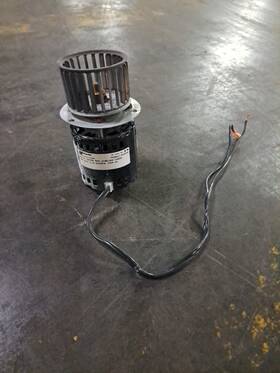 Ja1m213n Magnetek Motor 115v 3300 Rpm With Mini Squirrel Cage Blower Wheel