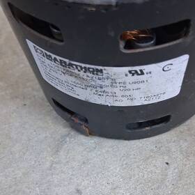 Dfk287cs Marathon 08218073 Electric Motor 1/20hp 115v 1550rpm Ac Single Phase