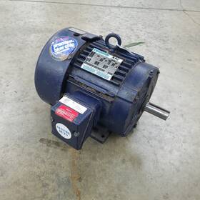 2va182ttfs6501atl Marathon Electric Ac Motor. 3hp 460v 3ph 3525 Rpm. - Used