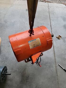 2vc215ttdr7026ht Marathon H126 10hp Motor 60hz 215t 3 Phase 1745 Rpm 208-230 460