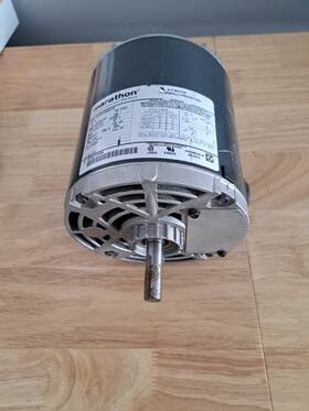 5kh32gnb815x Marathon 3vg37 Motors Motor 1/3 Hp 1 725/1 425 Rpm 100-120v 6.4/3.2a Used