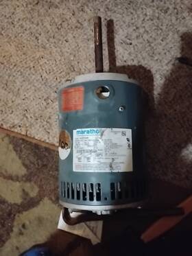 56t11015582a Marathon Electric Motor 1 Or 3/4 Hp Ywc
