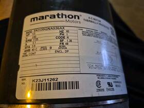 5kh39qna936ax Marathon 1/3 Hp 230v 1725 Rpm